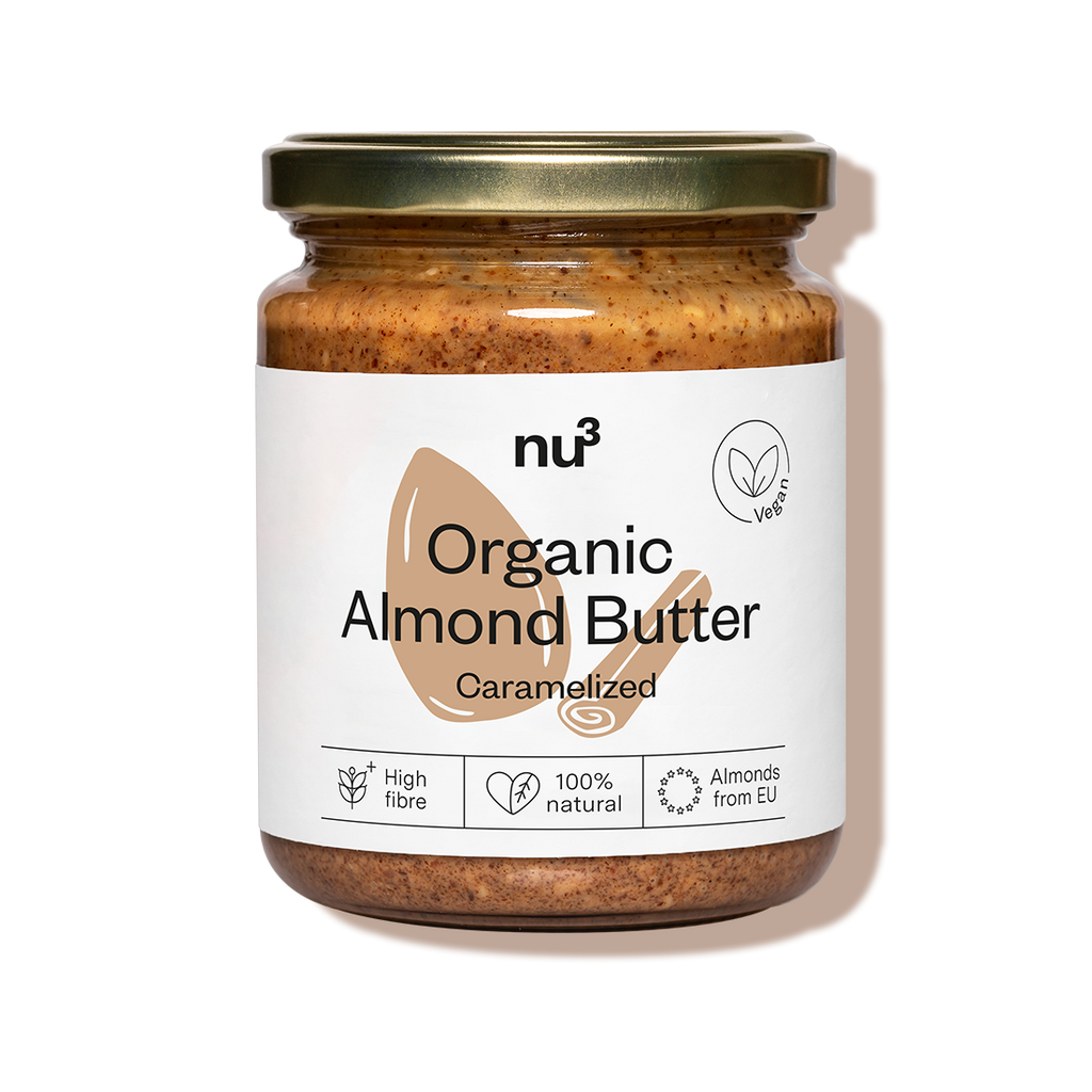 Purée d'amandes caramélisées bio NU3