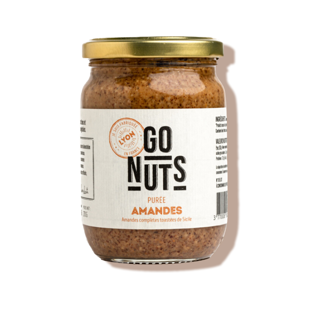 Purée d'amandes complètes toastées bio - Go nuts