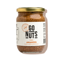 Purée d'amandes complètes toastées bio - Go nuts