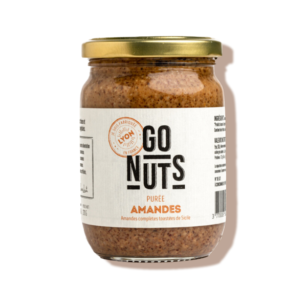 Purée d'amandes complètes toastées bio - Go nuts