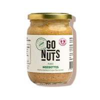 Purée de noisettes toastées bio - Go nuts