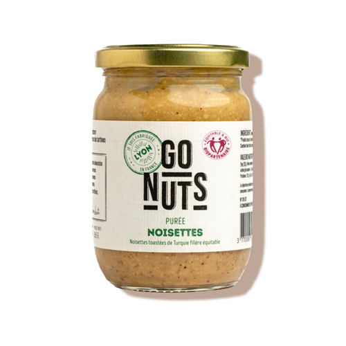 Purée de noisettes toastées bio - Go nuts