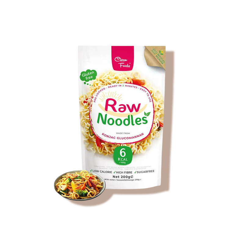 Raw noodles - Clean foods