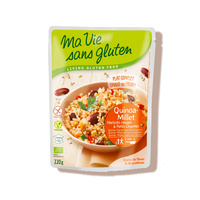 Repas quinoa millet aux légumes