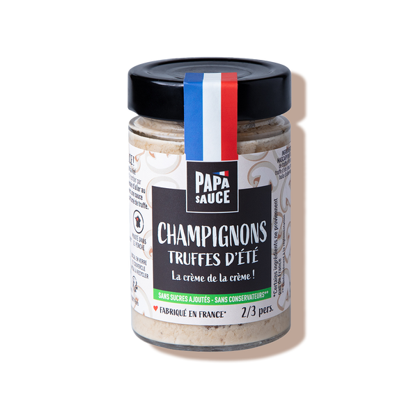 Sauce champignons et truffes d'été