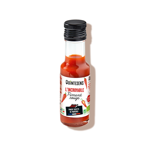 Sauce piment rouge bio