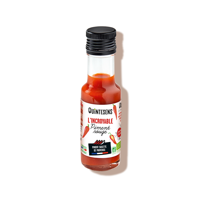 Sauce piment rouge bio