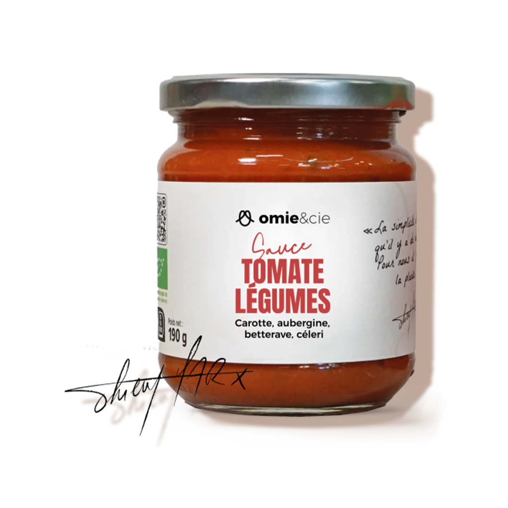 Sauce tomate aux légumes bio