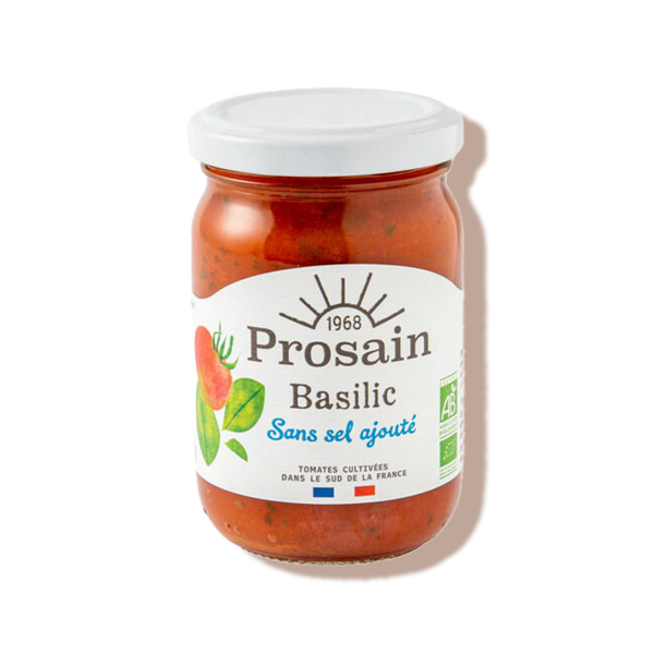 Sauce tomate au basilic sans sel ajouté