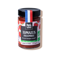 Sauce tomates et balsamique bio