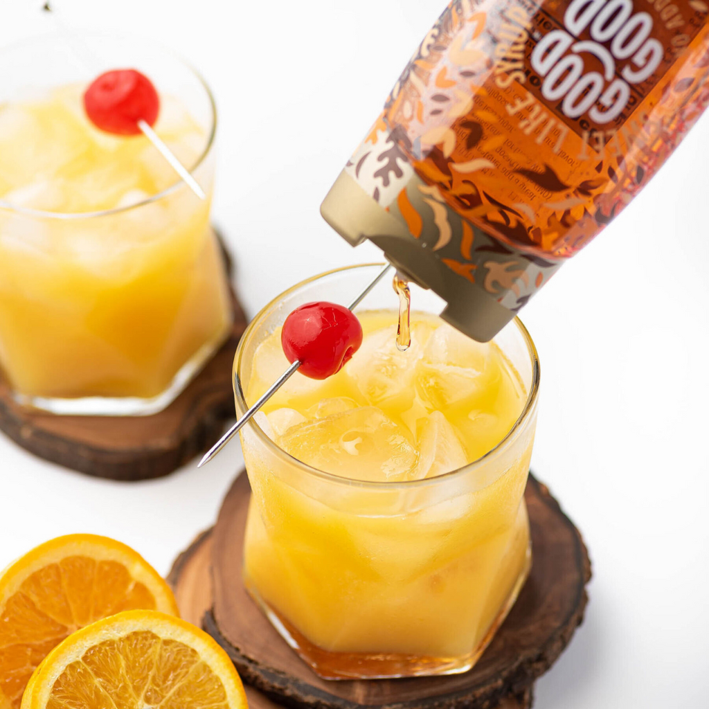 Cocktails au sirop d'érable au caramel