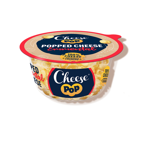 Snack d'emmental soufflé - Cheese pop