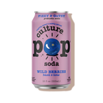 Soda probiotique pétillant Myrtilles & citron vert - Pop Culture