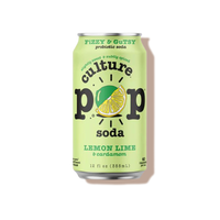 Soda probiotique pétillant citron - Culture pop