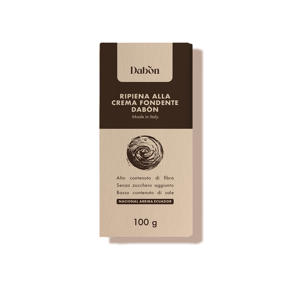 Tablette de chocolat noir fourrée - Dabon