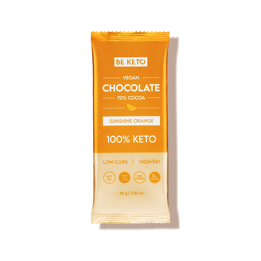 Chocolat keto noir et orange + MCT