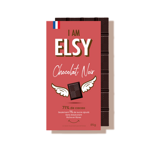 Tablette de chocolat noir - Elsy