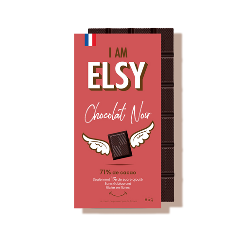 Tablette de chocolat noir - Elsy