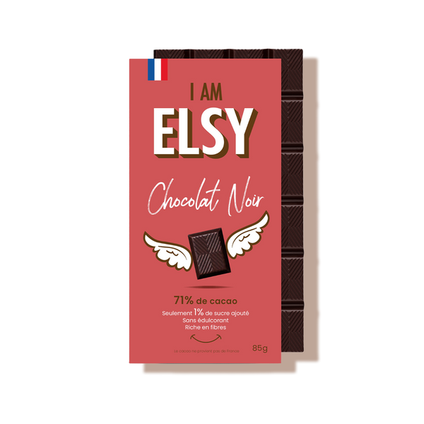 Tablette de chocolat noir - Elsy