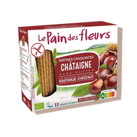 Tartines craquantes à la châtaigne bio