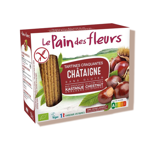 Tartines craquantes à la châtaigne bio