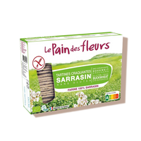 Tartines craquantes au sarrasin bio sans sel ni sucre ajoutés