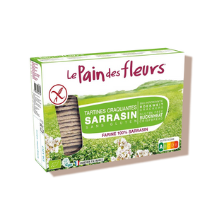 Tartines craquantes au sarrasin bio sans sel ni sucre ajoutés