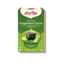 Thé vert gingembre citron