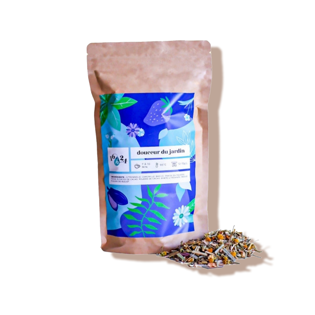 Tisane douceur du jardin bio 80g - 16h24