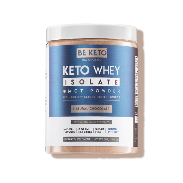 Whey isolate + poudre de MCT chocolat