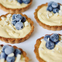 Tartelettes au chocolat blanc