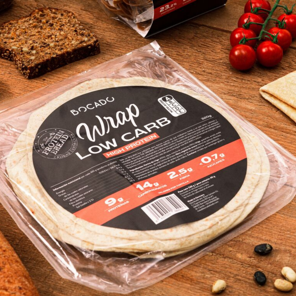 Photo contexte de wrap low carb Bocado